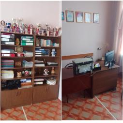 Кабинет педагога организатора
Имеется оборудование: компьютер, принтер. Кабинет подключен к сети Интернет